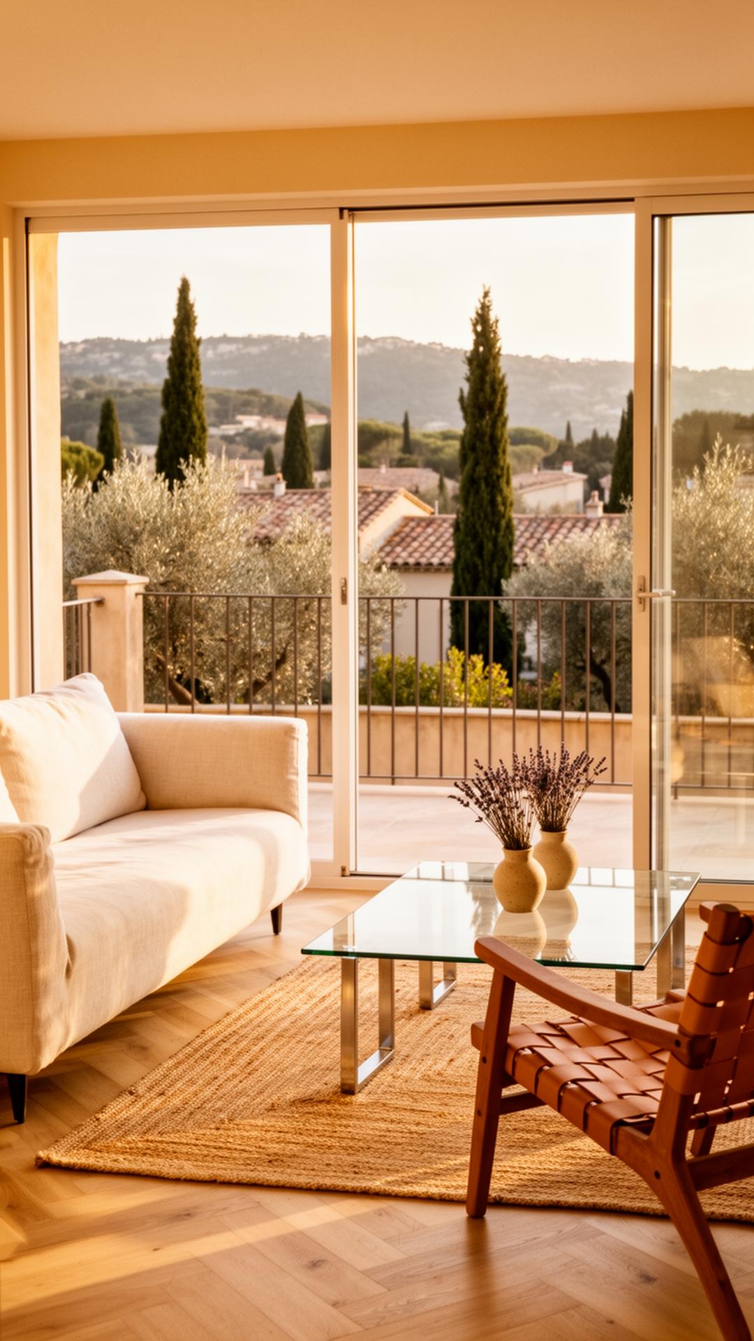 Intérieur d'appartement neuf lumineux